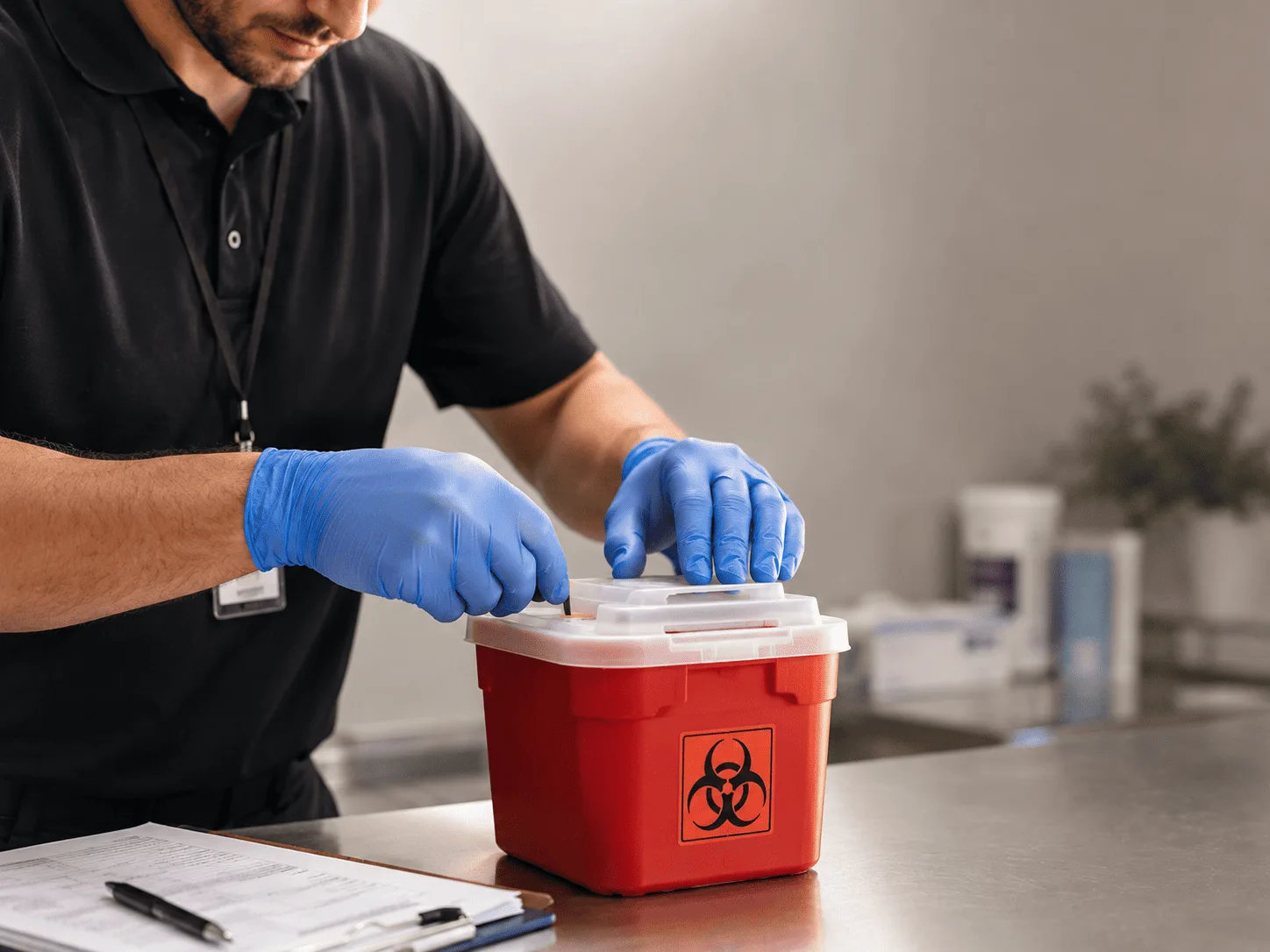 Why choose Sharps Waste Disposal in Laneville, TX
